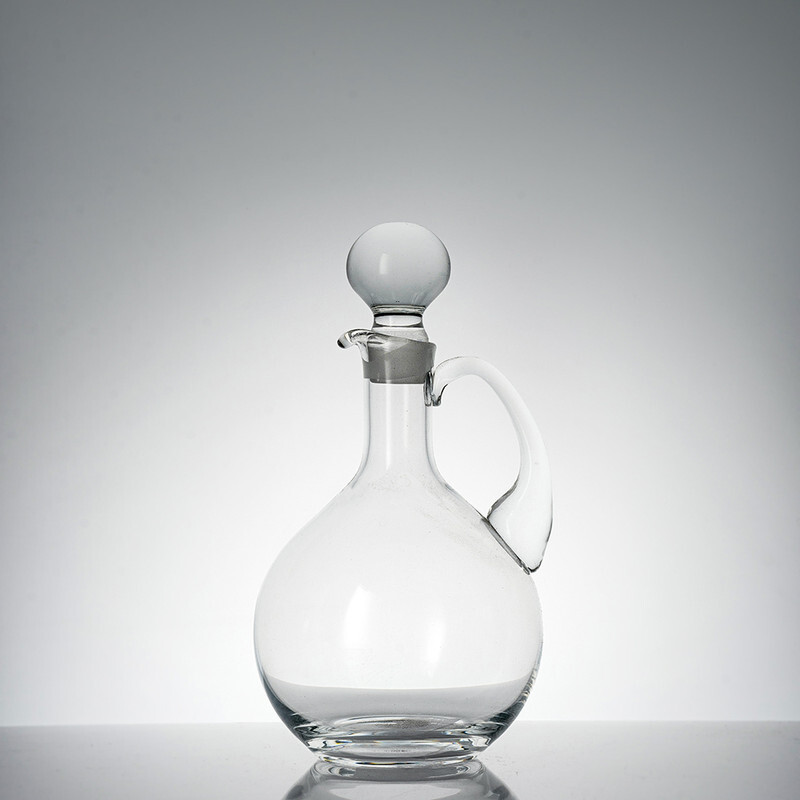 ТОВАРЫ Графин для вина 5247 стекло 1л с ручкой гладь в интернет-магазине meandhome.ru