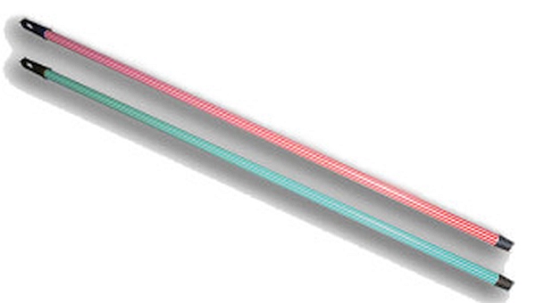 Ручка для швабры металлическая 120см ALGI 191 RUBBER обрезиненная цвет в ассортименте упаковка 24шт фото в интернет-магазине meandhome.ru