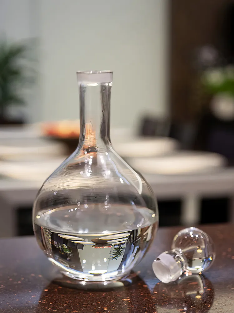 ТОВАРЫ Графин для вина 5247 стекло 1л без ручки гладь в интернет-магазине meandhome.ru