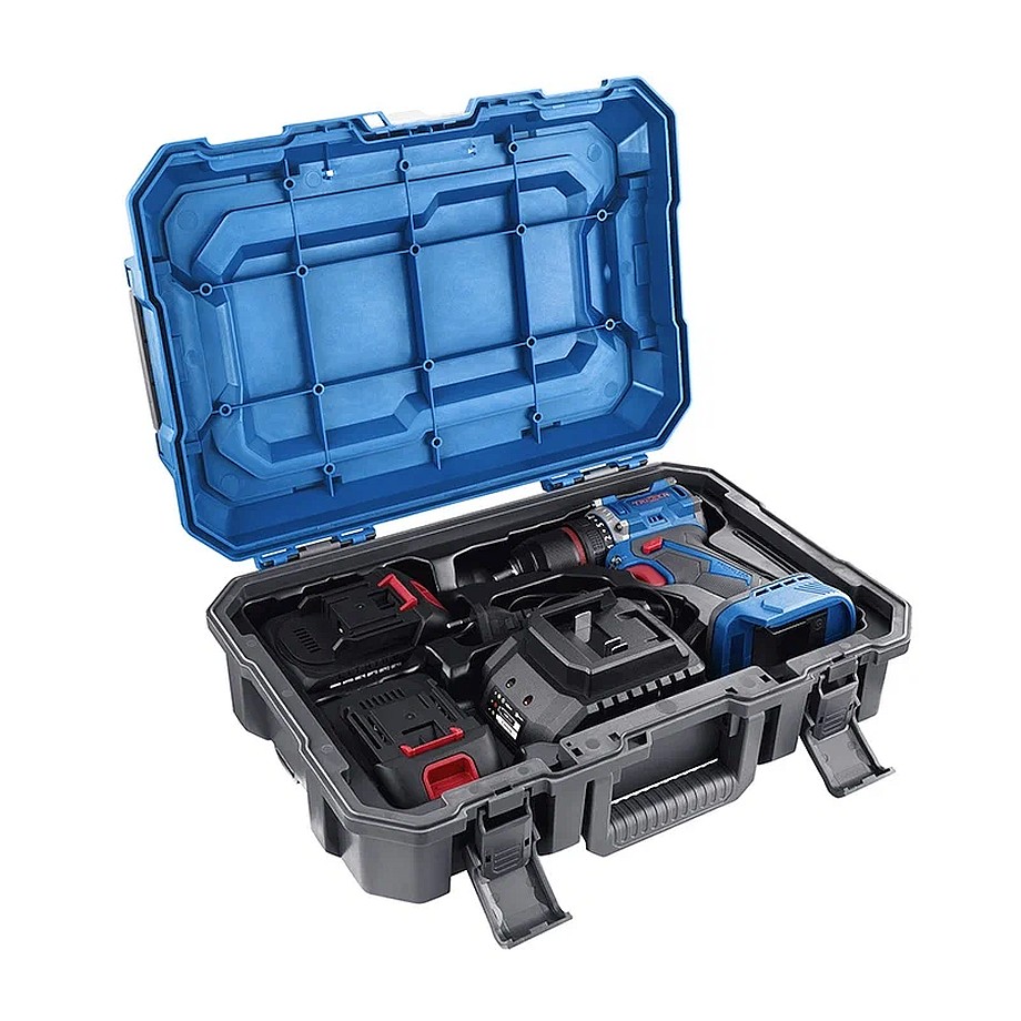 Дрель-шуруповерт бесщеточный 18В 58Нм 2x2Ач кейс Trigger 20121  фото в интернет-магазине meandhome.ru