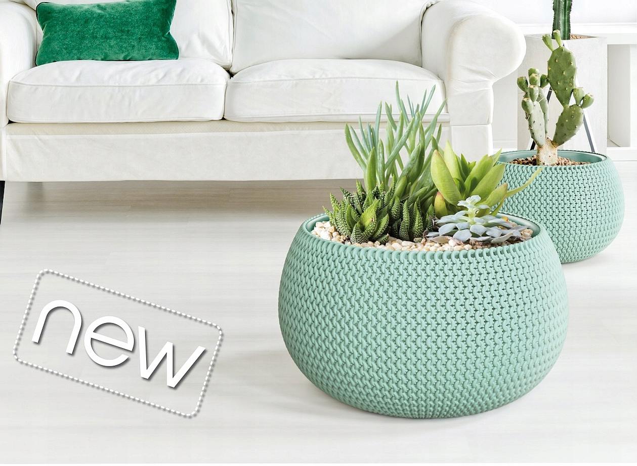 Кашпо SPLOFY BOWL d29см h19см 3.9л с подвесами ягодный светлый DKSP290WS-5245U фото в интернет-магазине meandhome.ru