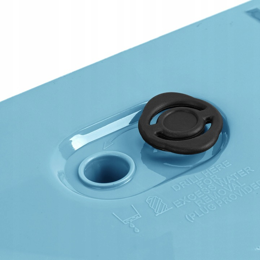 Кашпо Furu Square Low 29,5х29,5х29см 19л DFS300 синий сканди фото в интернет-магазине meandhome.ru