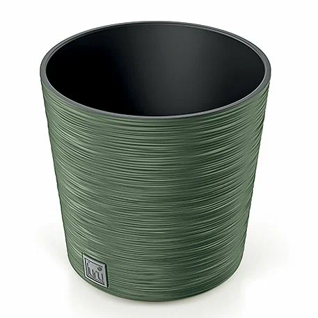 Кашпо Furu Round d30см h29,4см 17л DFR300-5615C зеленый фото в интернет-магазине meandhome.ru
