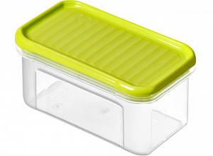 Емкость для сыпучих продуктов 0,5л Domino прозрачный, зеленый ROTHO 1741905070