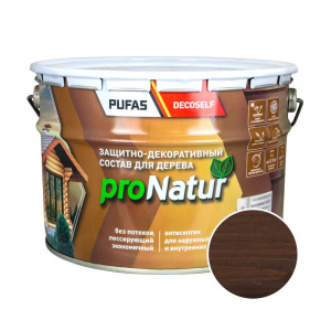 Антисептик для дерева PUFAS proNatur венге 9л Антисептик для дерева PUFAS proNatur венге 9л
