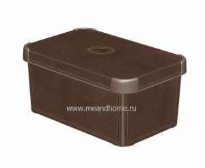 Коробка для хранения Deco's L 22л CURVER 188164 рисунок Кожа Коробка для хранения Deco's L 22л CURVER 188164 рисунок Кожа
