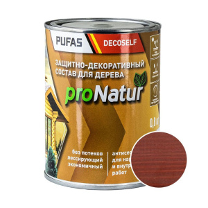 Антисептик для дерева PUFAS proNatur махагон 0,8л