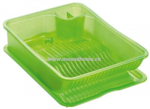 Сушилка для посуды Space wonder зеленый ROTHO 1733205519