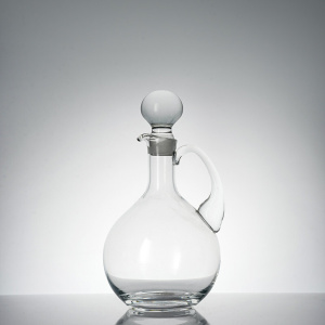 Графин для вина 5247 стекло 1л с ручкой гладь Графин для вина 5247 стекло 1л с ручкой гладь