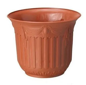 Горшок для цветов Alfa d 34см h 28,5см 13л FP 0205 терракот Горшок для цветов Alfa d 34см h 28,5см 13л FP 0205 терракот