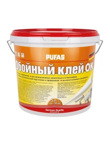 Клей для обоев готовый универсальный PUFAS 5л=5кг 084757 Клей для обоев готовый универсальный PUFAS 5л=5кг 084757