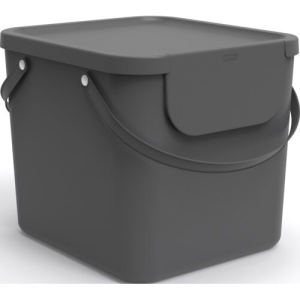 Контейнер для сортировки мусора Albula 40л антрацит ROTHO 1034408853 Контейнер для сортировки мусора Albula 40л антрацит ROTHO 1034408853
