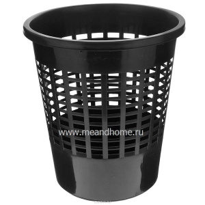 Корзина для бумаг Basic 10л черный CURVER 159879