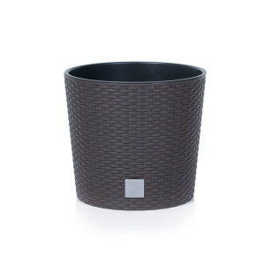 Кашпо Rato круглое d 25см h 22.4см 7.5л умбра DRTUS250L 