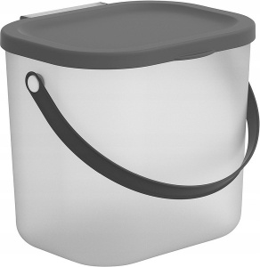 Контейнер для порошка 6л Albulino антрацит 10407 ROTHO Контейнер для порошка 6л Albulino антрацит 10407 ROTHO