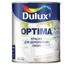 DULUX Краска Optima 45 для деревянных окон, алкидная 2,5 л (п/з)