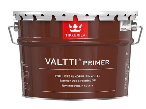 Антисептик для древесины Tikkurila/Tikkivala Valtti Primer грунтовочный (9 л) Антисептик для древесины Tikkurila/Tikkivala Valtti Primer грунтовочный (9 л)