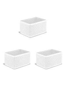 Корзина для хранения MADEI 13л ROTHO 10157 белый 3шт Корзина для хранения MADEI 13л ROTHO 10157 белый 3шт