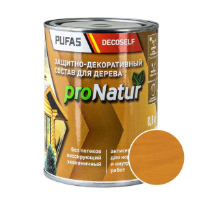 Антисептик для дерева PUFAS proNatur калужница 0,8л