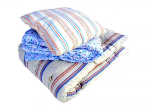 Комплект постельных принадлежностей Вахта 2 (матрас, одеяло, подушка) п/з