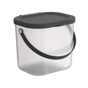 Контейнер для сортировки мусора Albula 6л прозрачный ROTHO 1040800096 Контейнер для сортировки мусора Albula 6л прозрачный ROTHO 1040800096