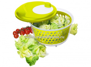 Центрифуга для обсушки салатных листьев 4,5л Fresh прозрачный/лайм ROTHO 1722405070