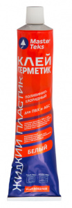 MasterTeks PM клей-герметик поливинилхлоридный Жидкий Пластик 0,23 белый туба 9752974
