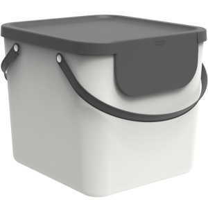 Контейнер для сортировки мусора Albula 40л белый ROTHO 1034401023