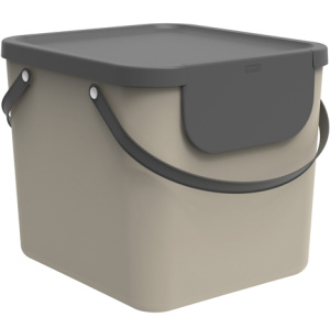 Контейнер для сортировки мусора Albula 40л капучино ROTHO 1034407422 Контейнер для сортировки мусора Albula 40л капучино ROTHO 1034407422