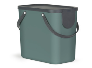 Контейнер для сортировки мусора Albula 25л темно-зеленый ROTHO 10249 05092 Контейнер для сортировки мусора Albula 25л темно-зеленый ROTHO 10249 05092