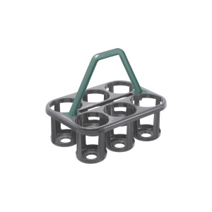 Переноска для бутылок Basic 6х1,5л зеленый, антрацит ROTHO 17780 Переноска для бутылок Basic 6х1,5л зеленый, антрацит ROTHO 17780