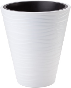 Кашпо SAHARA standart d40см h44см белый FP 2722 Кашпо SAHARA standart d40см h44см белый FP 2722