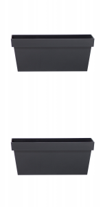 Ящик балконный Cube Case 40х18х16см антрацит DCUC400 2шт