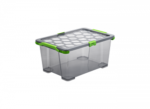 Ящик для хранения Evo Total 44л антрацит, зеленый ROTHO 1008608812