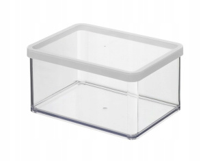 Контейнер для продуктов широкий 2,25л LOFT прозрачный, черный ROTHO 1161008080 Контейнер для продуктов широкий 2,25л LOFT прозрачный, черный ROTHO 1161008080