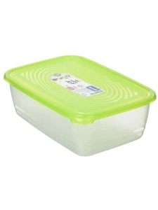 Контейнер для продуктов Sunshine 1,9л прозрачный, зеленый ROTHO 17235 05503