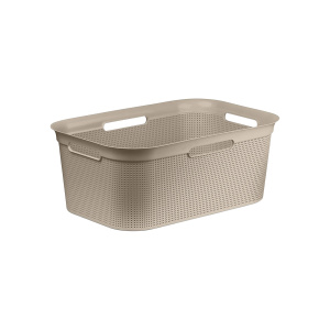 Корзина для белья BRISEN 41л капучино ROTHO 1023607422 Корзина для белья BRISEN 41л капучино ROTHO 1023607422