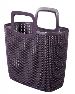 Корзина для покупок Knit 25л фиолетовый CURVER 229258