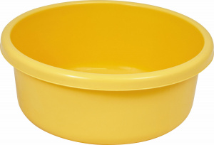 Таз пластиковый Basin 6л круглый желтый CURVER 173534