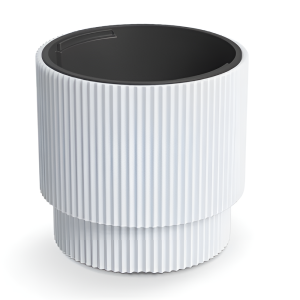 Кашпо напольное Prosperplast Milly d 39,5см h 37,5см 38л белое