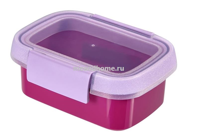 ТОВАРЫ Контейнер пищевой прямоугольный  Smart To Go 0,2л фиолетовый CURVER 232677 в интернет-магазине meandhome.ru