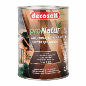 Антисептик для дерева PUFAS proNatur серый туман 0,8л 214547 Антисептик для дерева PUFAS proNatur серый туман 0,8л 214547